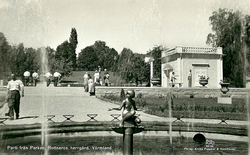 Parti från Parken, Rottneros Herrgård, Värmland