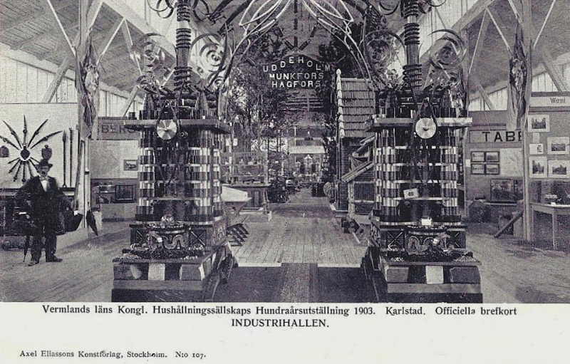 Karlstad, Utställning Industrihallen 1903