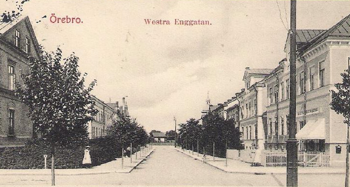 Örebro Westra Enggatan 1906