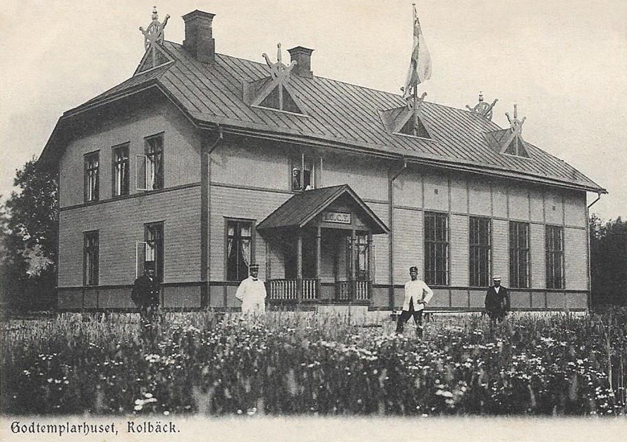 Hallstahammar, Kolbäck Godtemplarhuset 1906