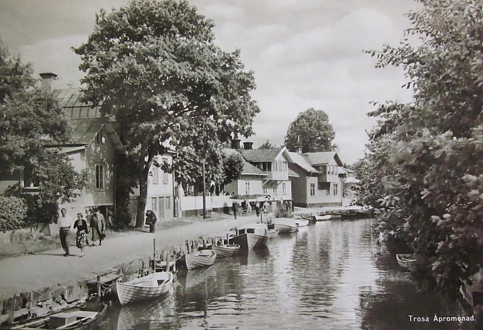 Trosa Åpromenaden  1964