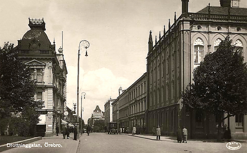 Örebro Drottninggatan  1928