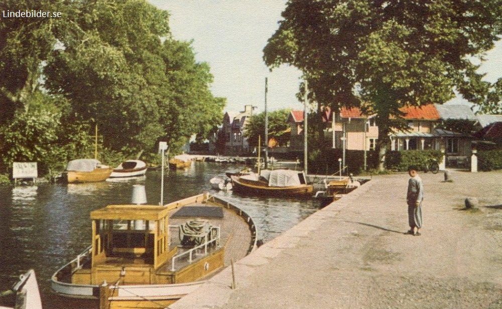 Trosa Hamnen 1954