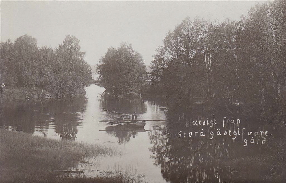 Utsikt från Storå Gästgivaregård