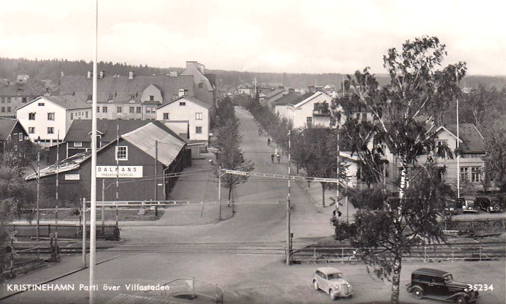 Kristinehamn, Parti över Villastaden