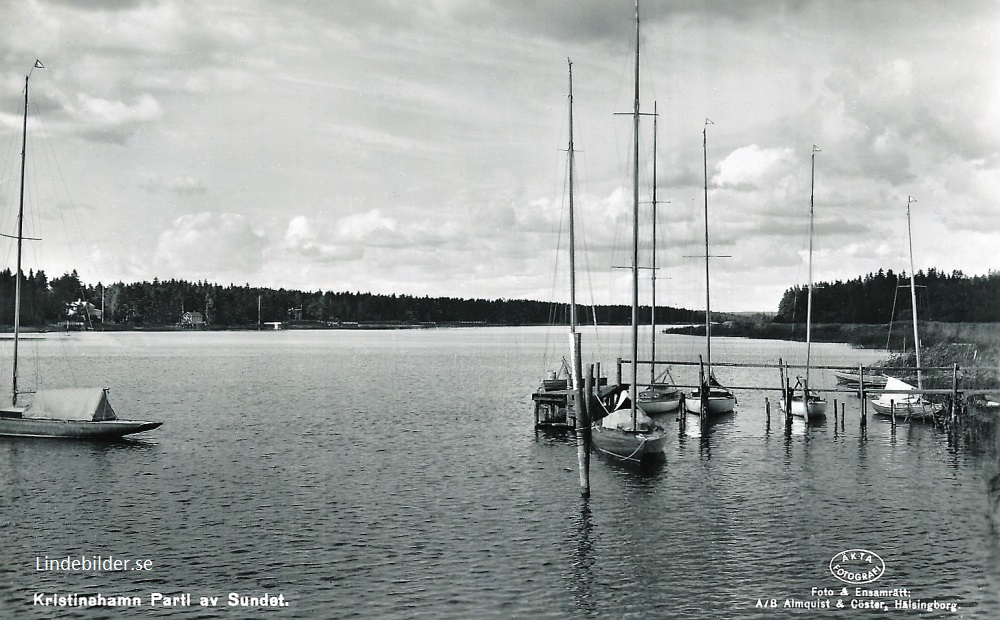 Kristinehamn, Parti av Sundet 1945