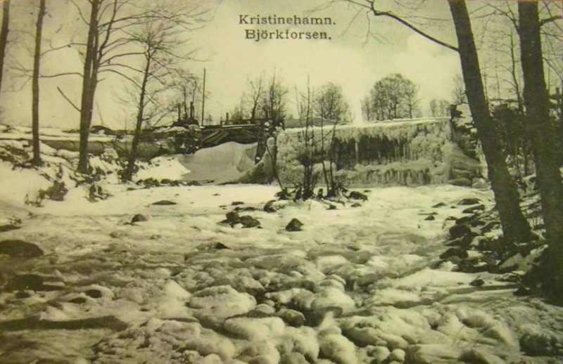 Kristinehamn, Björkforsen 1913