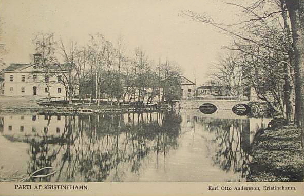 Parti af Kristinehamn 1906