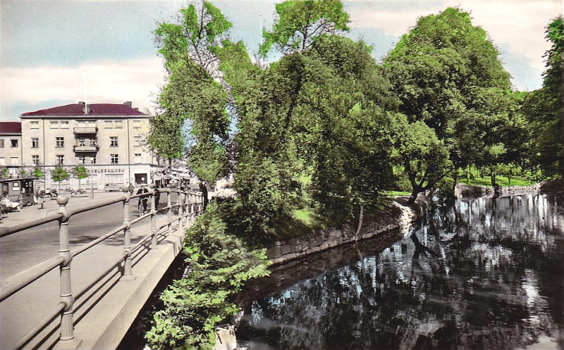 Kristinehamn, Parti med Vanån 1961