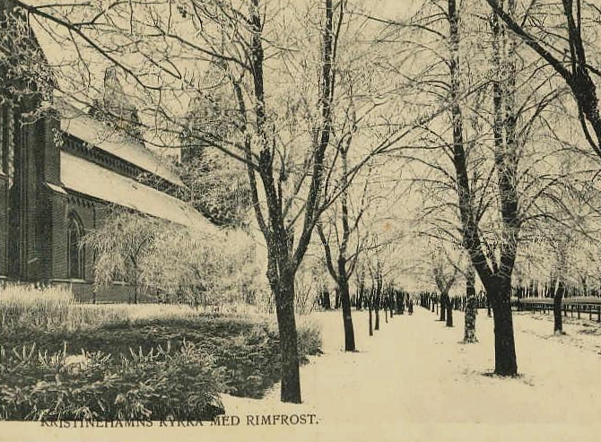 Kristinehamn, Kyrka med Rimfrost