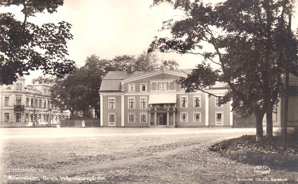 Kristinehamn, Gamla Wågmästaregården 1960