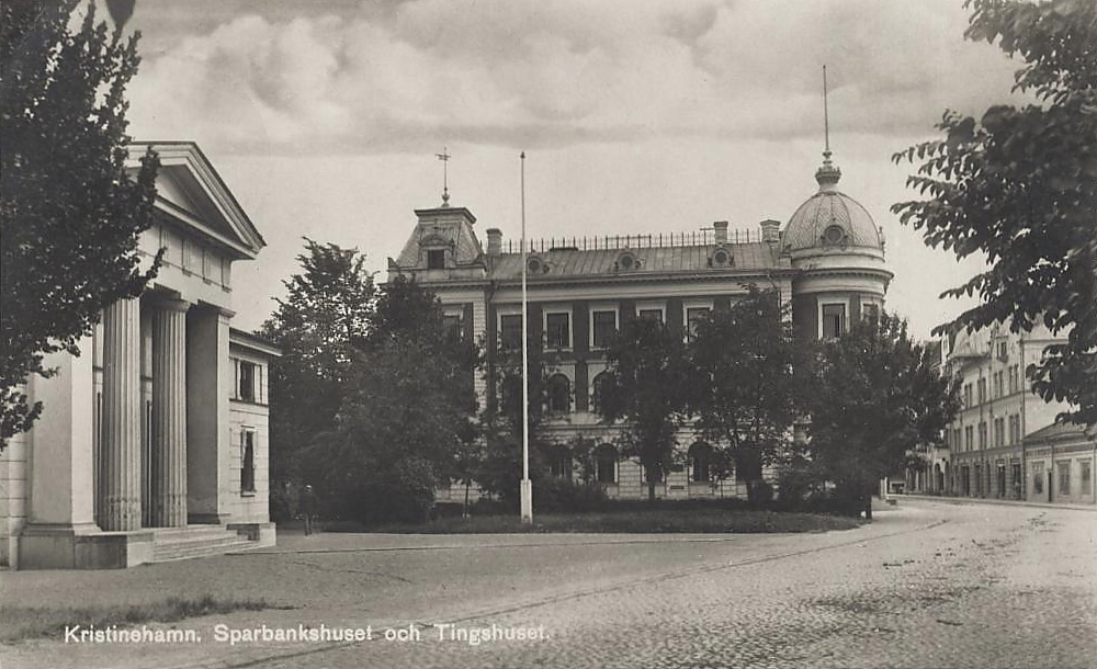 Kristinehamn, Sparbankshuset och Tingshuset