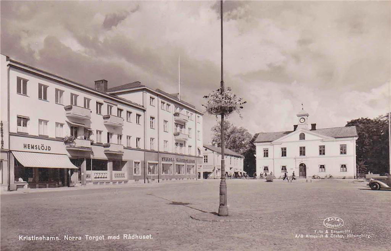 Kristinehamn, Norra Torget med Rådhuset