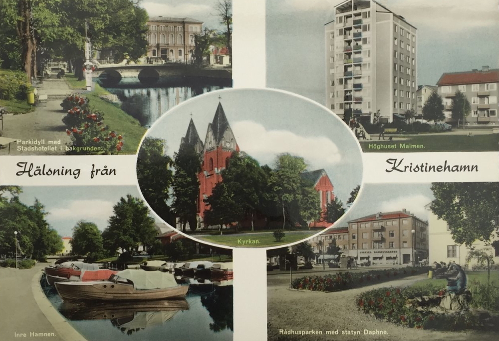 Hälsning från Kristinehamn 1962