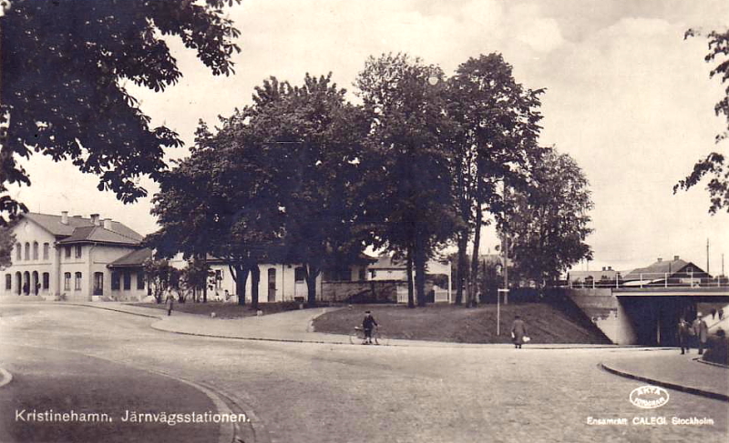 Kristinehamn, Järnvägsstationen