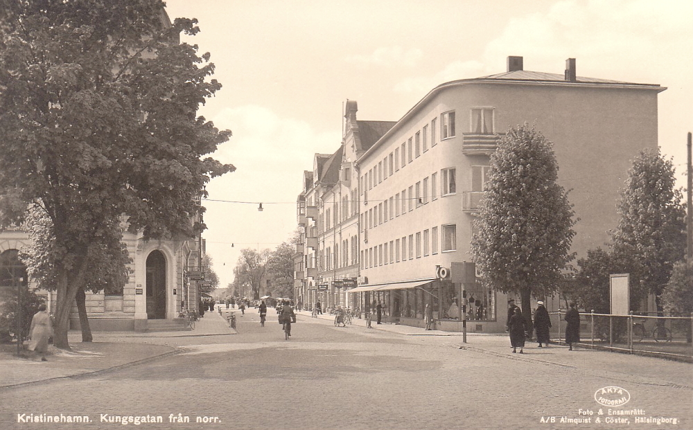 Kristinehamn, Kungsgatan från Norr