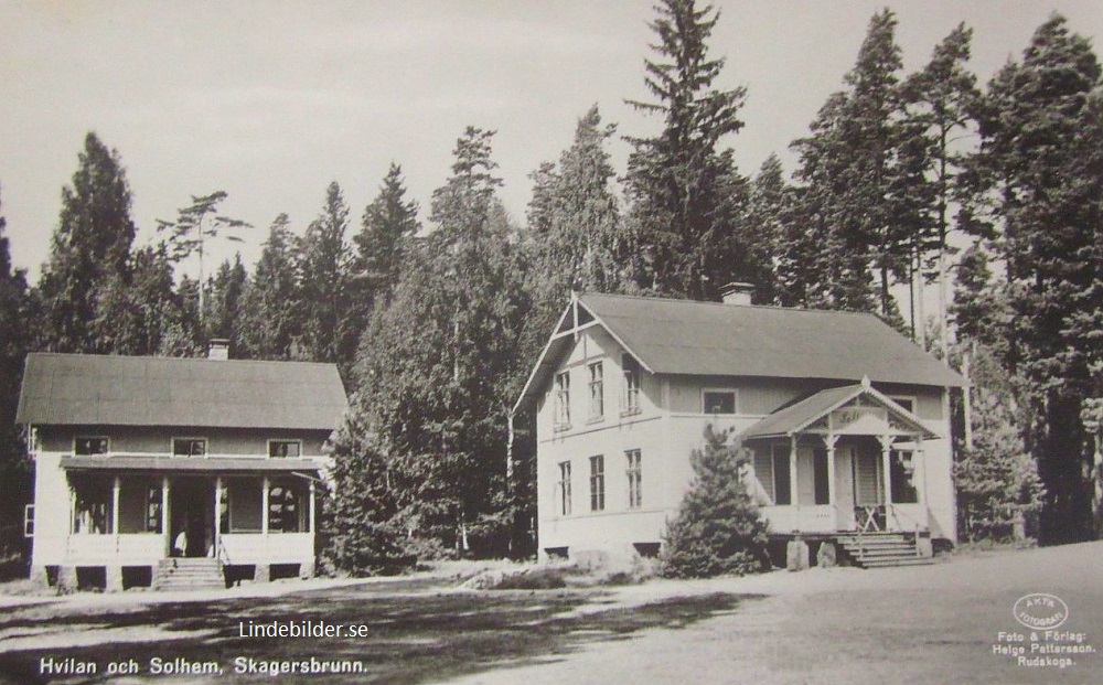 Hvilan och Solhem, Skagersbrunn