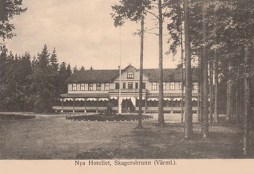 Kristinehamn, Nya Hotellet, Skagersbrunn, Värmland