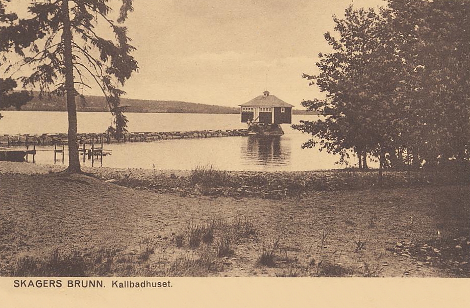 Kristinehamn, Skagers Brunn, Kallbadhuset