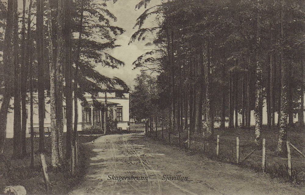 Kristinehamn, Skagersbrunn Sjövillan 1927