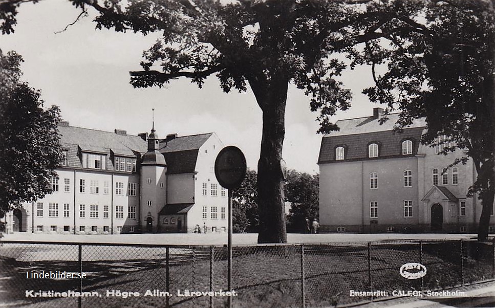 Kristinehamn, Högre Allmänna Läroverket