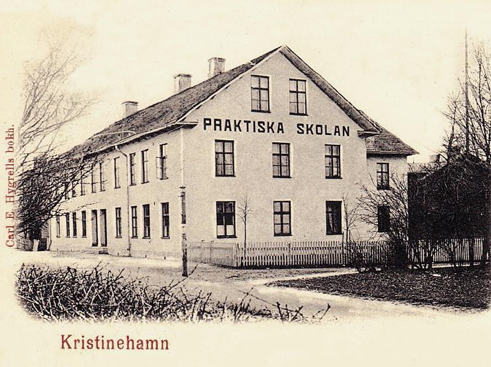 Kristinehamn, Praktiska Skolan 1904