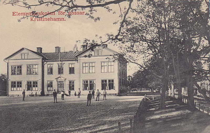 Kristinehamn, Elementärskolan,För Gossar