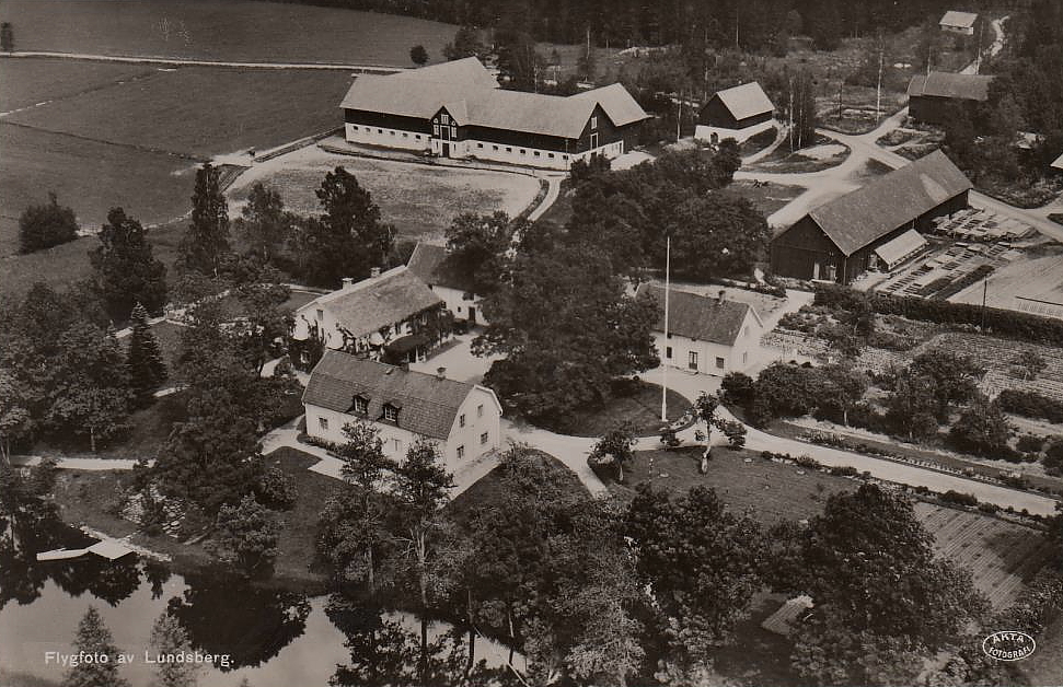 Kristinehamn, Flygfoto av Lundsberg