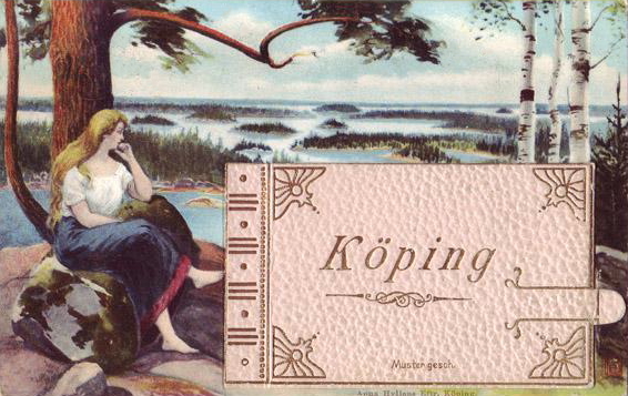 Köping Vykort 1907