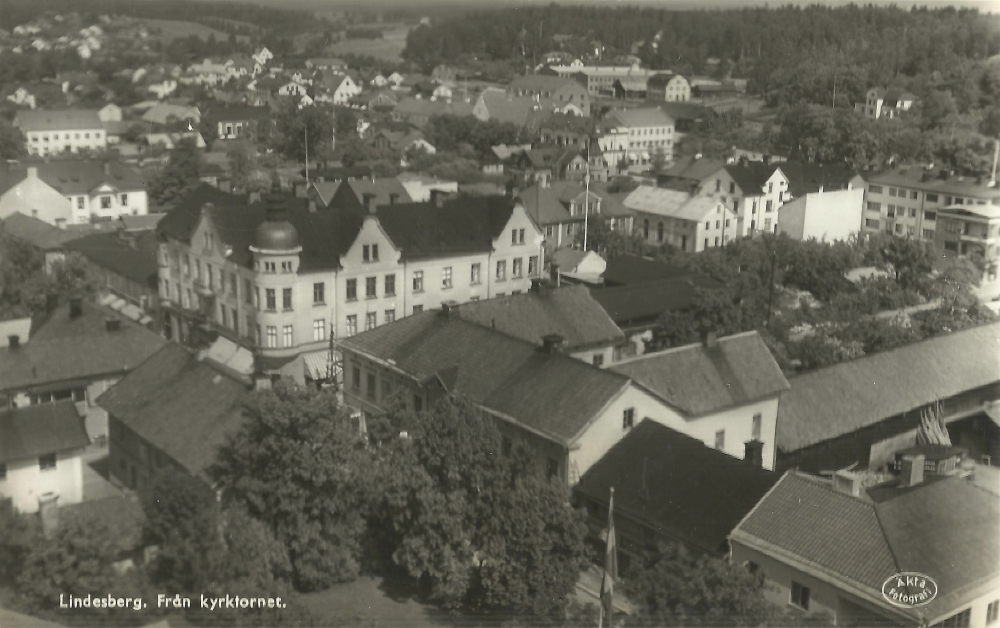 Lindesberg från Kyrktornet