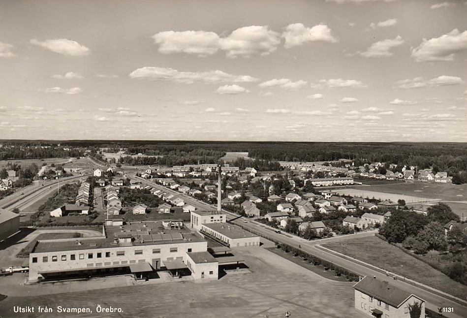 Örebro, Utsikt från Svampen