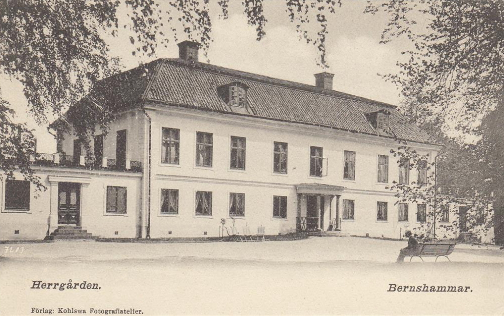 Skinnskatteberg, Herrgården Bernshammar