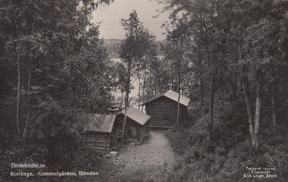 Borlänge. Gammelgården, fäboden