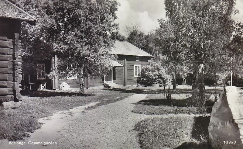 Borlänge Gammelgården 1950