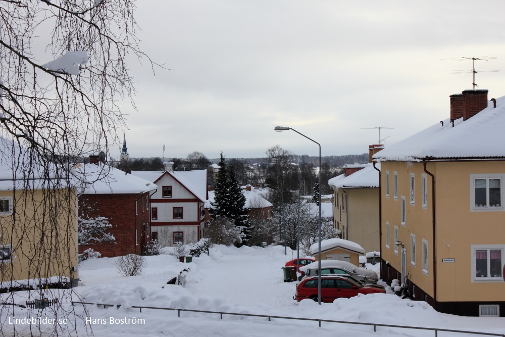 Lndesberg, Vy över Lindagatan