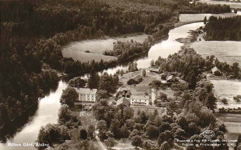 Fellingsbro, Ålsäng, Röfors Gård 1946