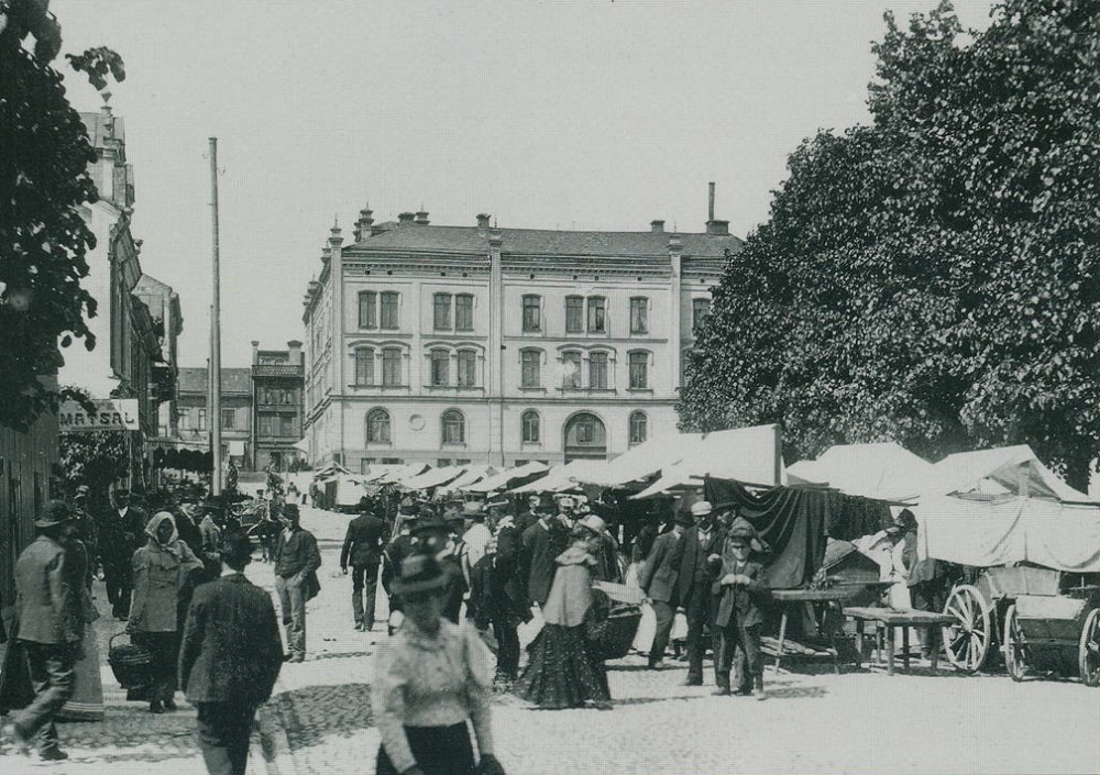 Örebro, Fisktorget, Trädgårdstorget