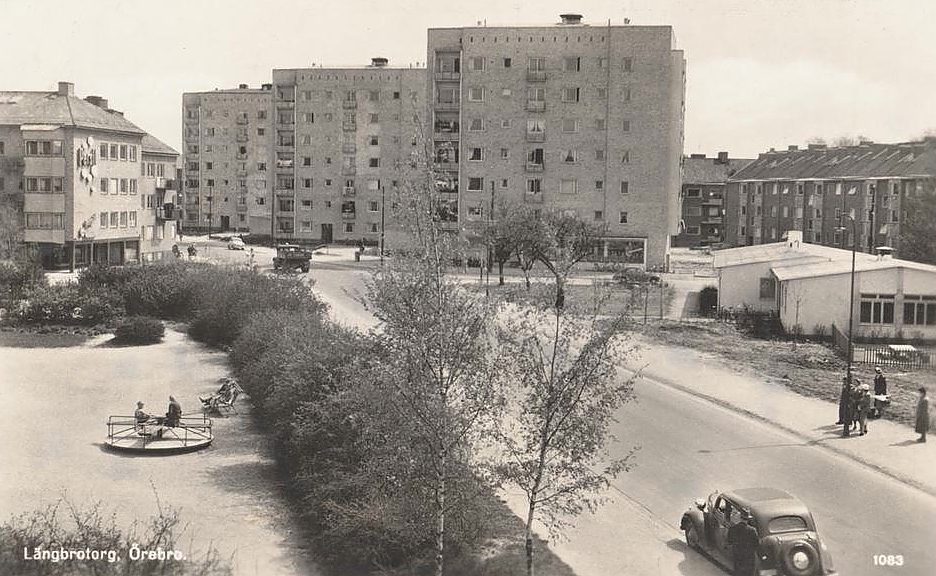 Örebro Långbrotorg 1956