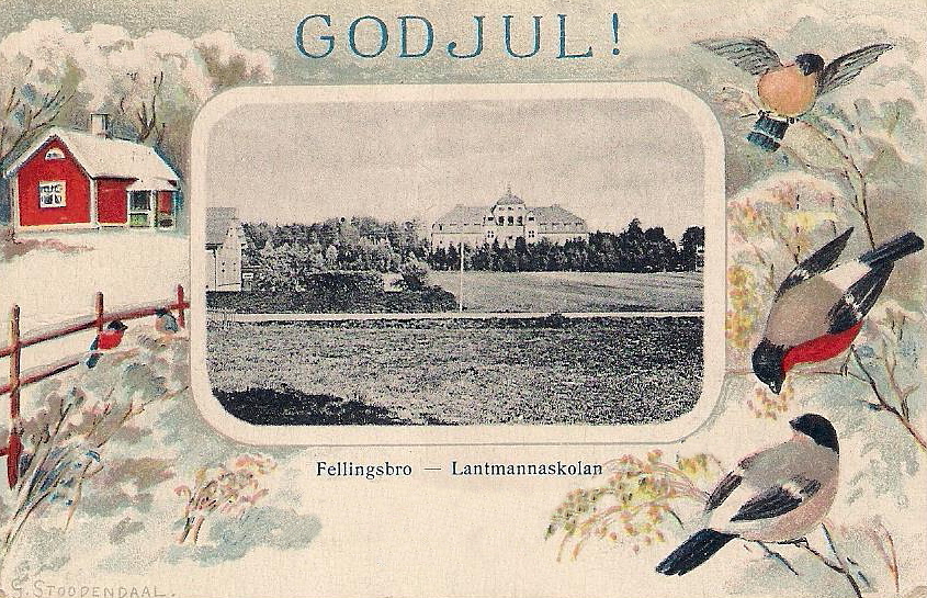 Fellingsbro, God Jul, Lantmannaskolan