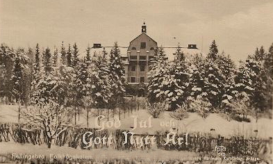 Fellingsbro, God Jul och Gott Nytt År 1952