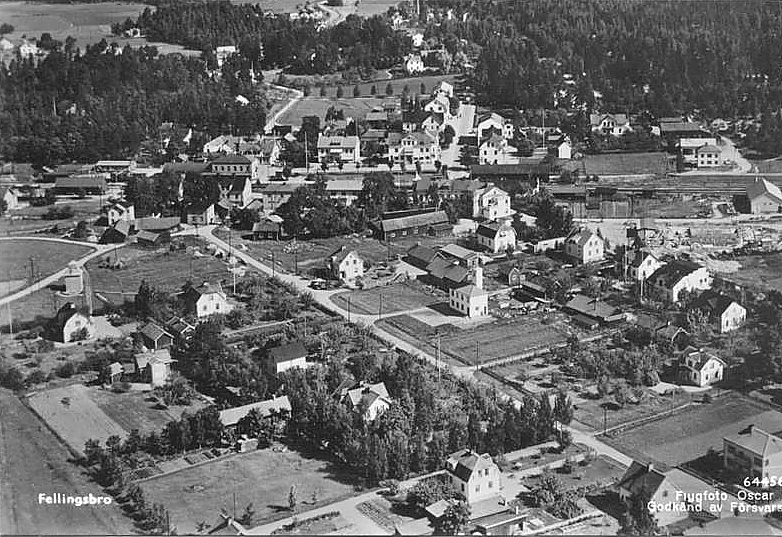 Fellingsbro Flygfoto