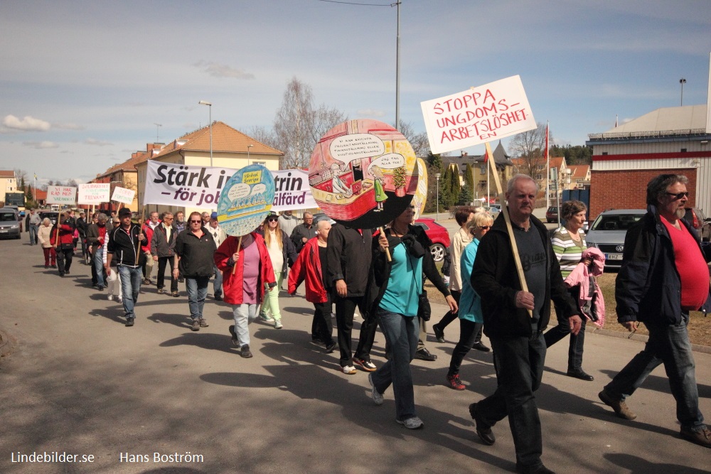 Vandrare på Första Maj