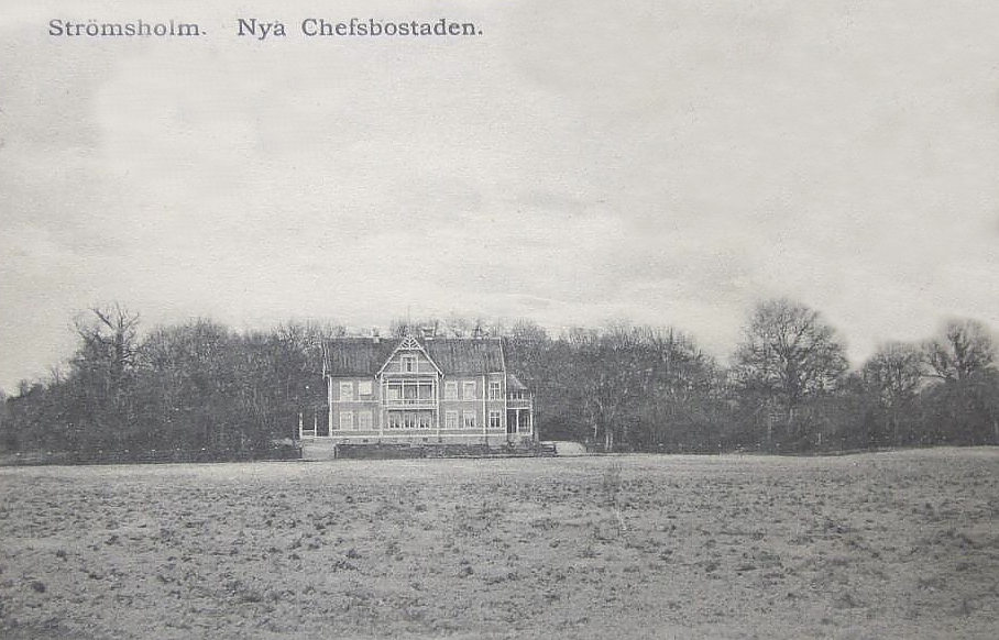 Hallstahammar, Kolbäck, Strömsholm, Nya Chefbostaden