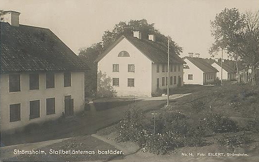 Hallstahammar, Kolbäck, Strömsholm, Stallbetjänternas Bostäder