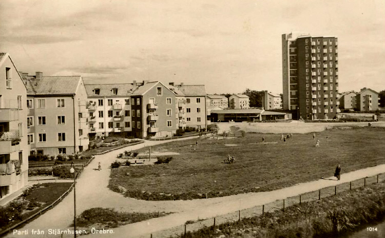 Örebro Parti från Stärnhusen 1945