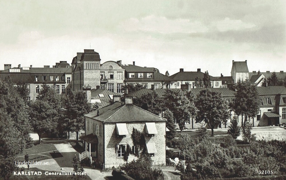 Karlstad, Centrallasarettet 1947