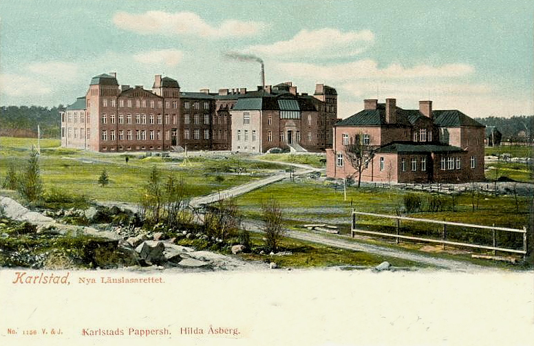 Karlstad, Nya Länslasarettet 1906