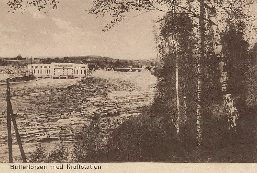 Borlänge, Bullerforsen med Kraftstation