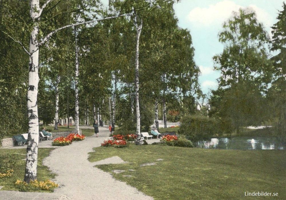 Hallstahammar. Centrumparken, Västmanland