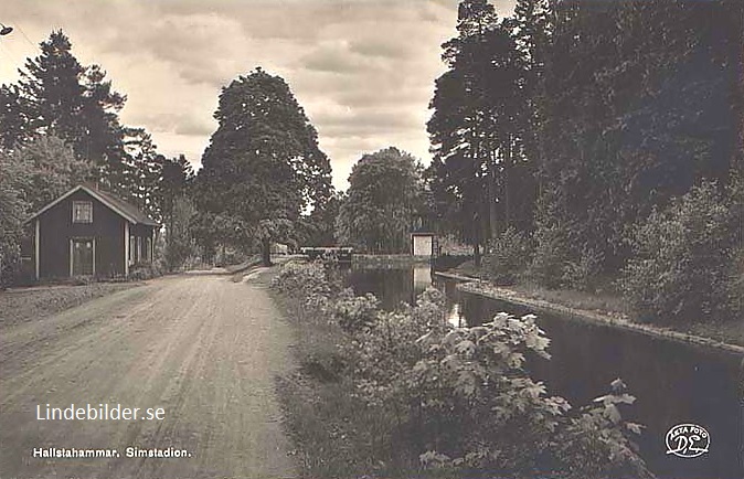 Hallstahammar. Simstadion 1928